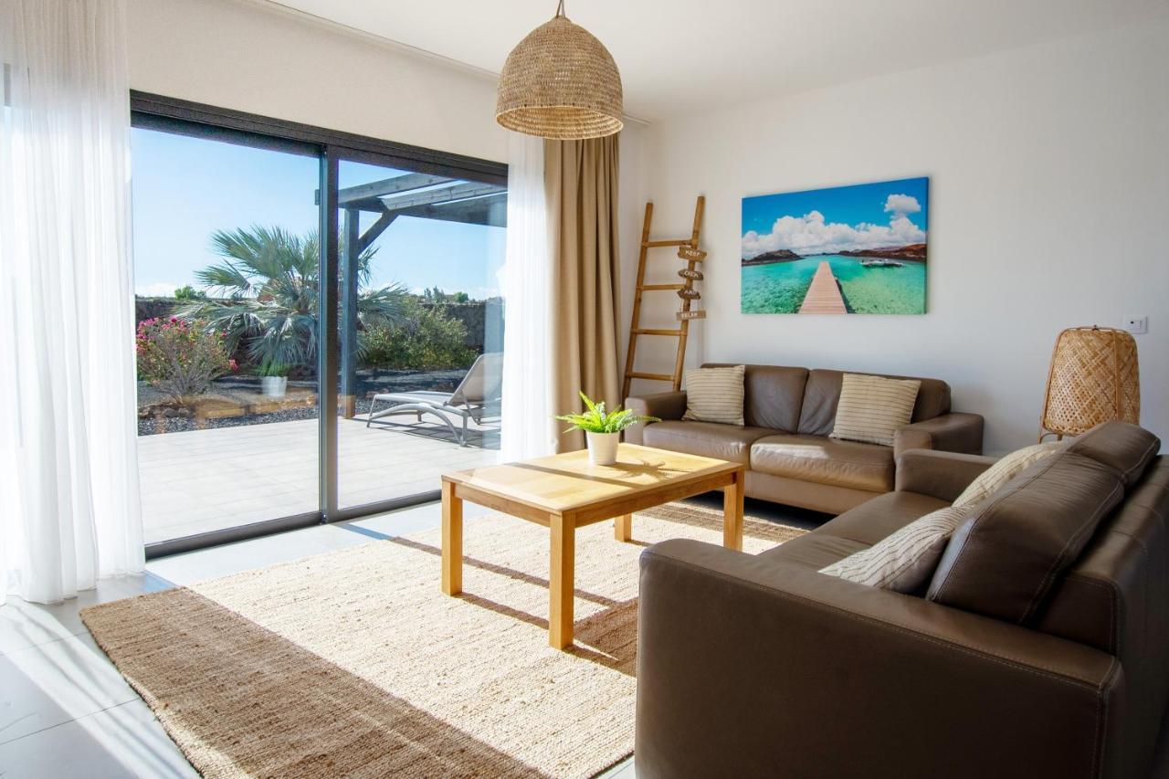 Heated & Shared Pool Villa Matriana 36A, North Shore Villas Lajares Ngoại thất bức ảnh